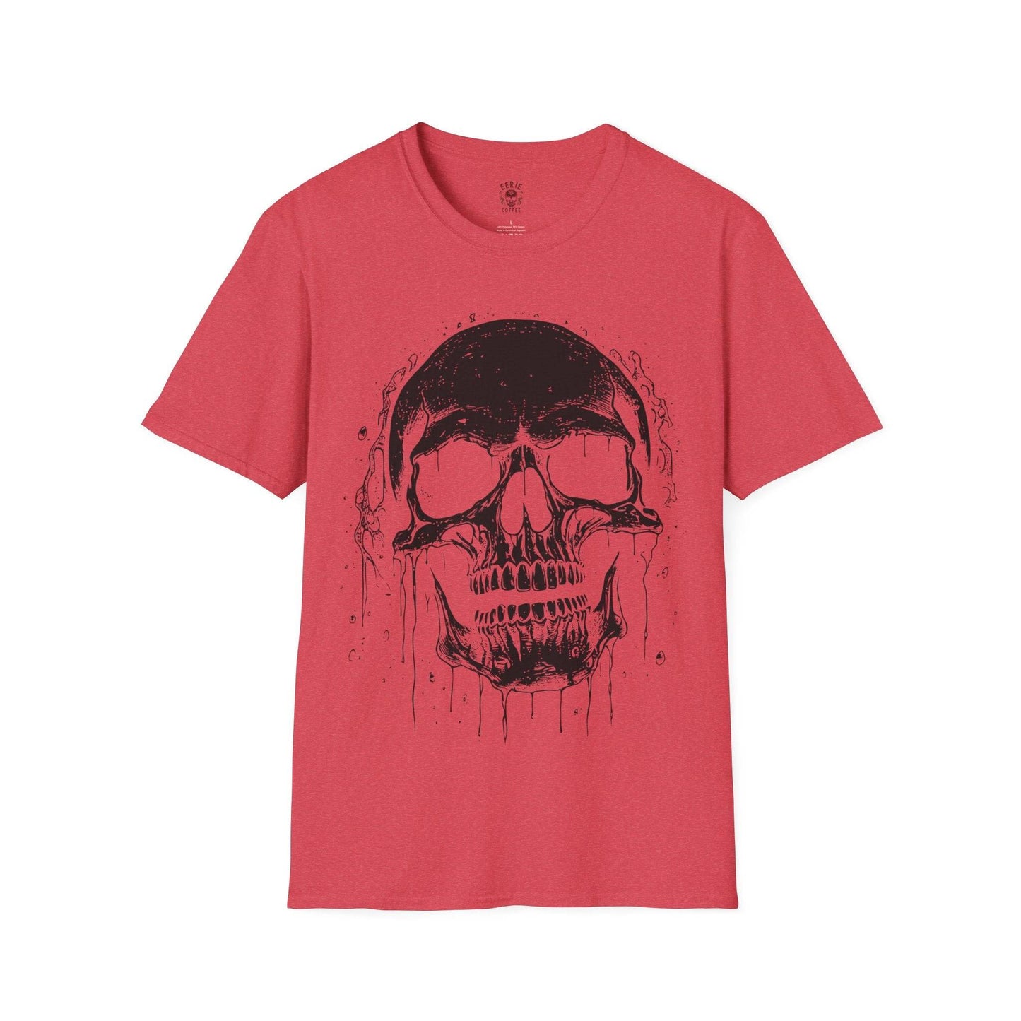 Eerie Coffee Skull T-shirt