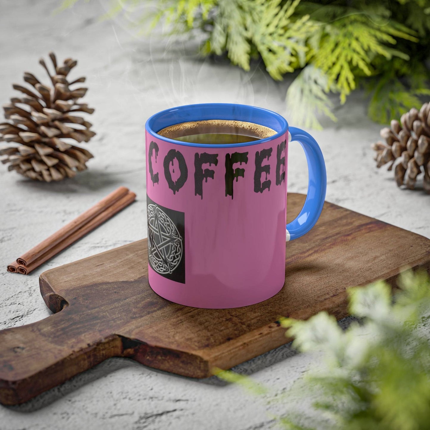 Pink Dual Color Mugs, 11oz - Eerie Coffee Company