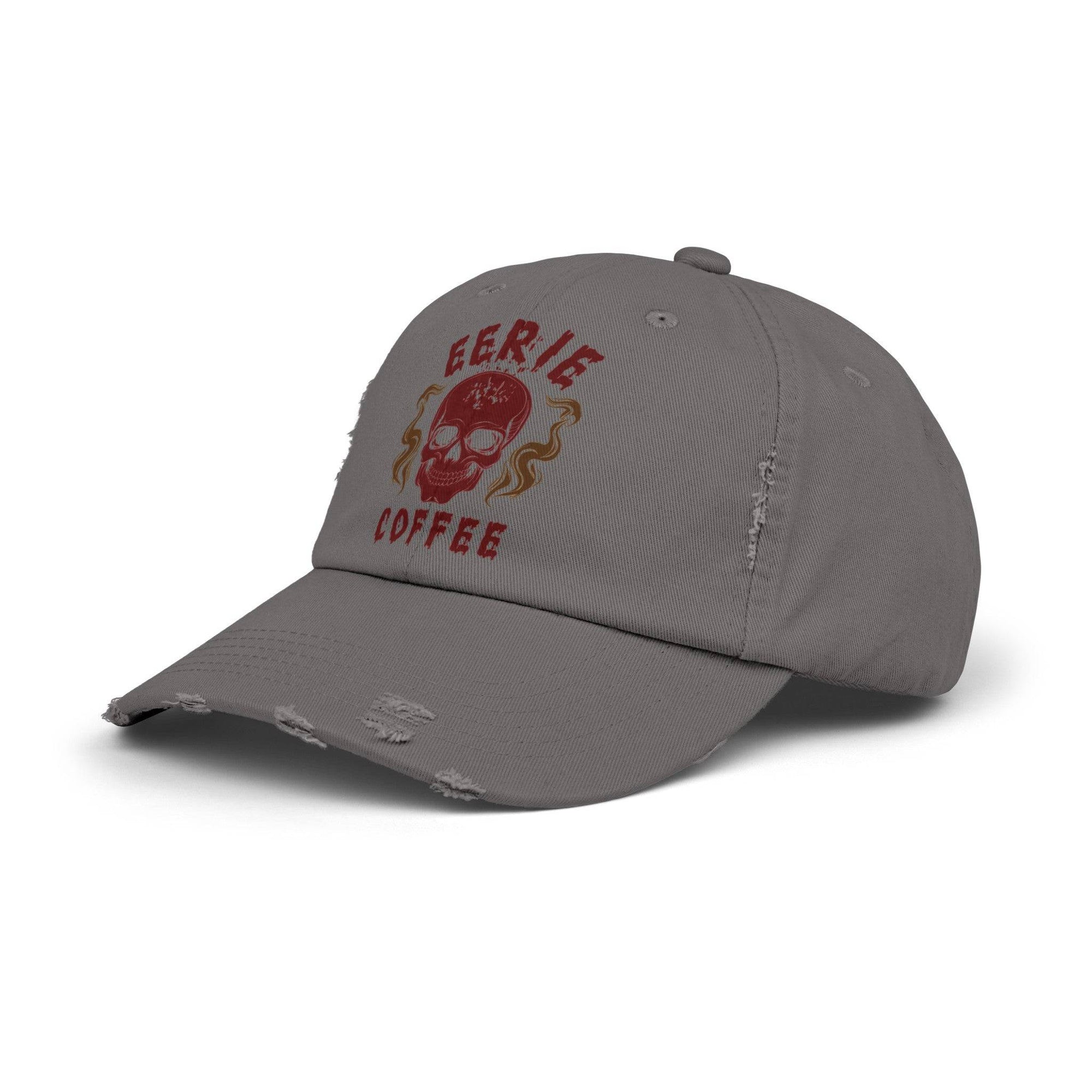 ECC branded Unisex Distressed Cap