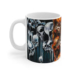 Hellfire Skull Mug