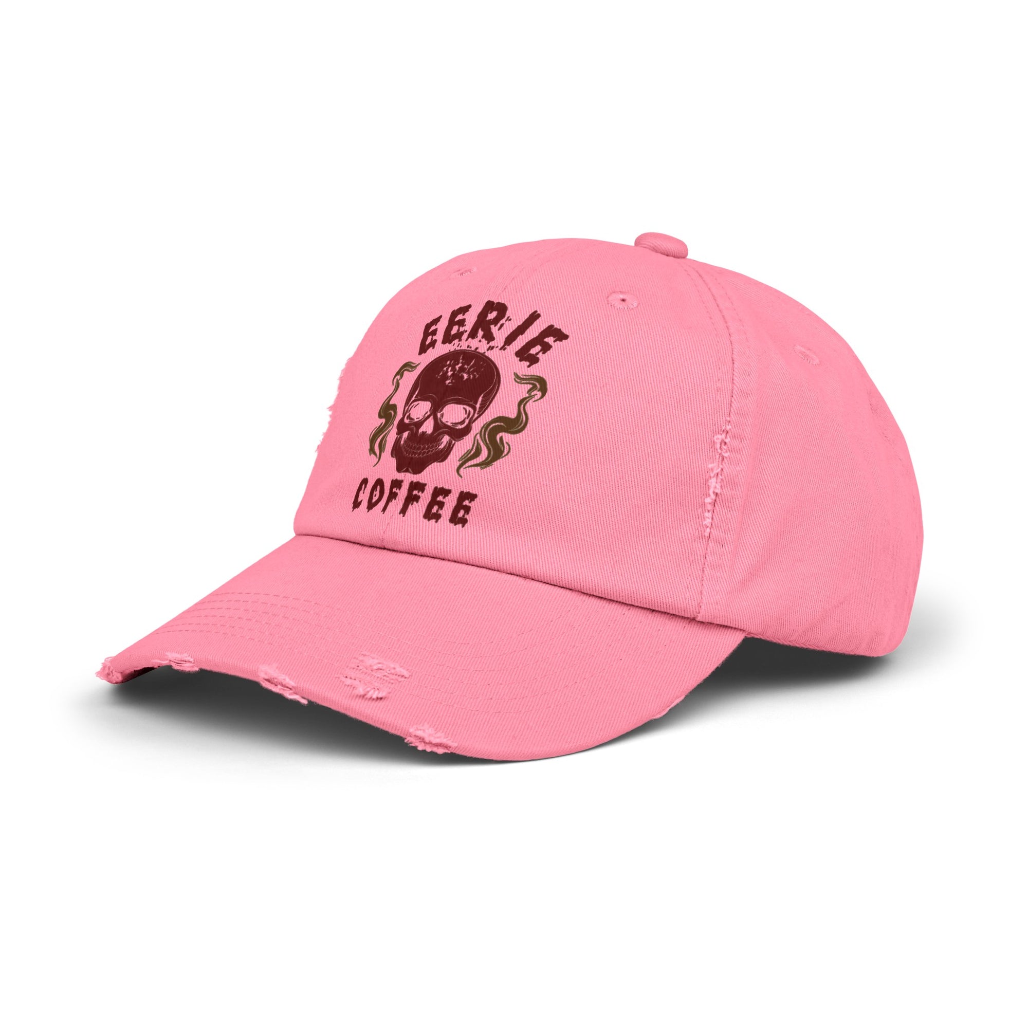 ECC branded Unisex Distressed Cap