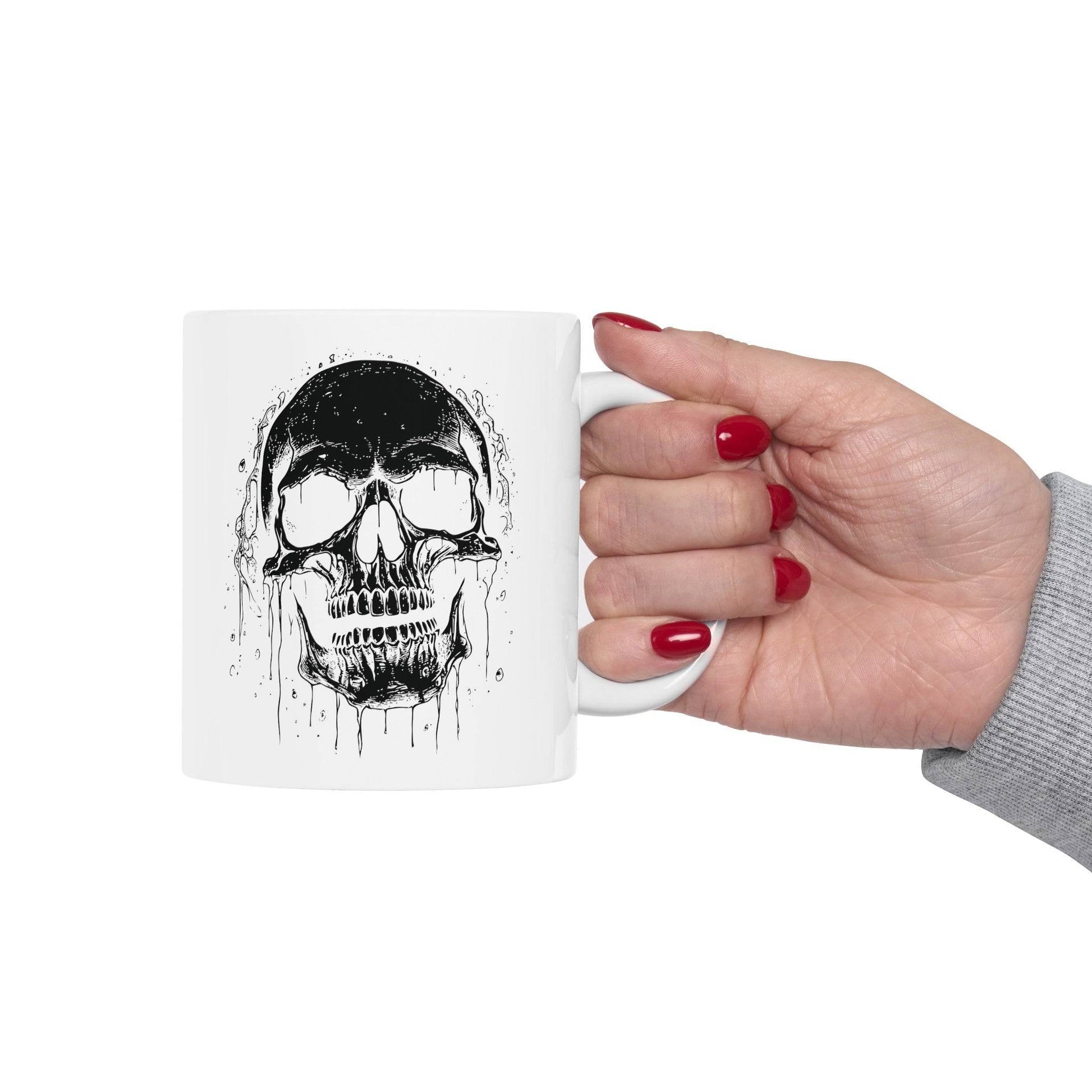 Murder is wrong Ceramic Mug, (11oz, 15oz) - Eerie Coffee Company