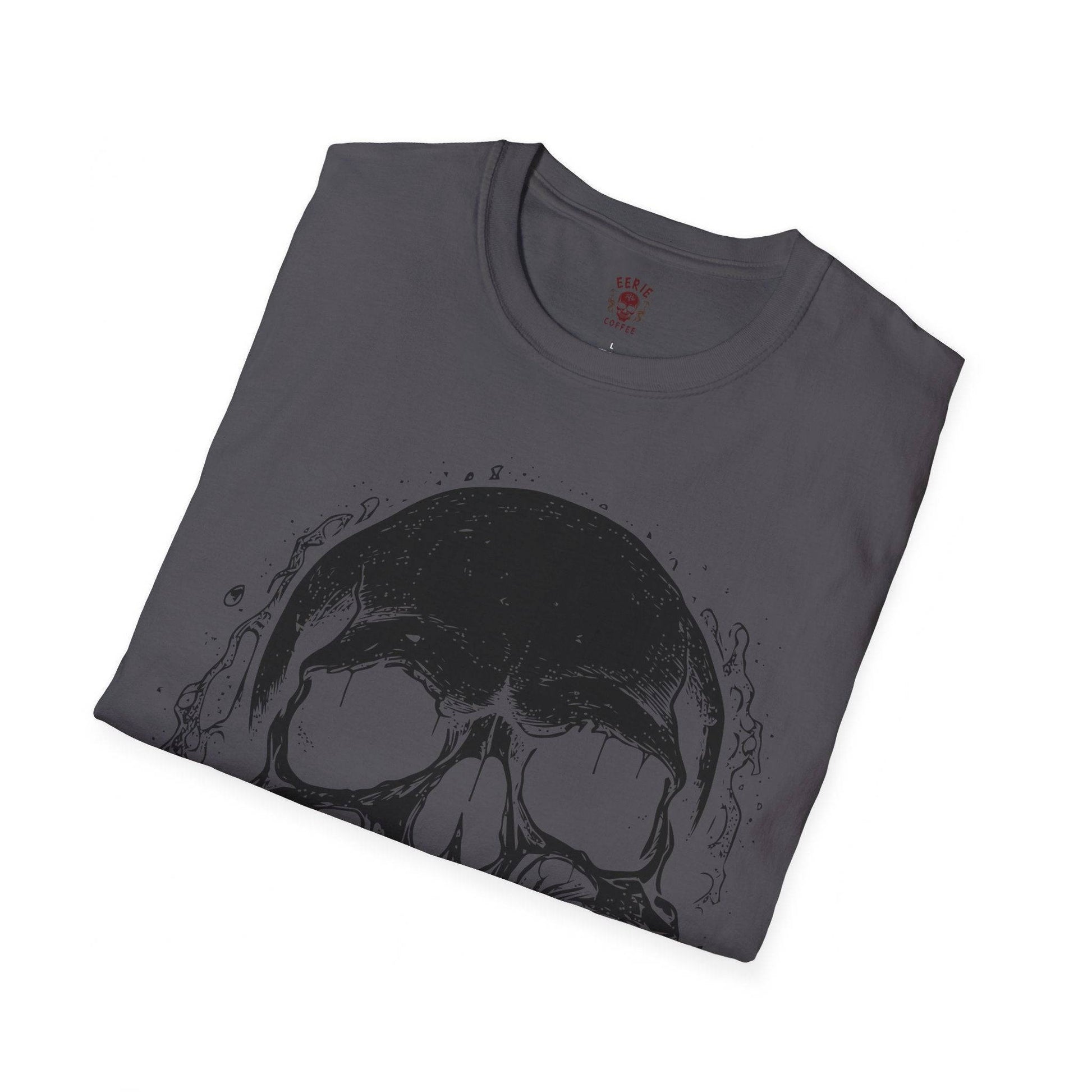 Eerie Coffee Skull T-shirt