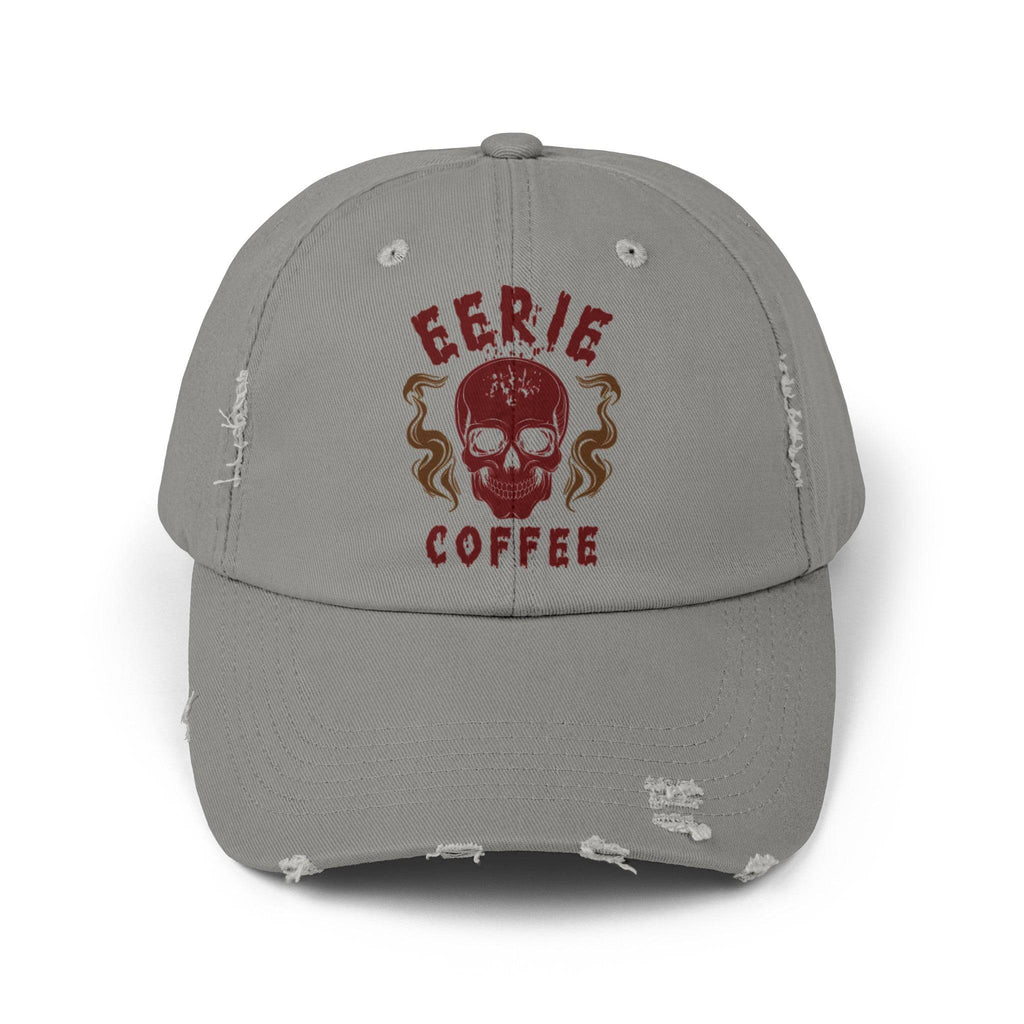 ECC branded Unisex Distressed Cap