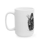 Eerie coffee White Ceramic Mug, (11oz, 15oz) - Eerie Coffee Company