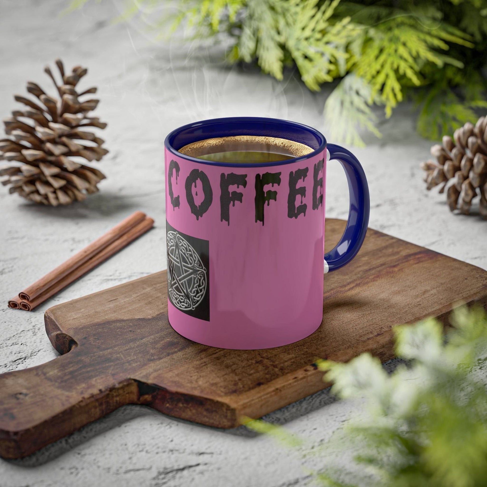 Pink Dual Color Mugs, 11oz - Eerie Coffee Company