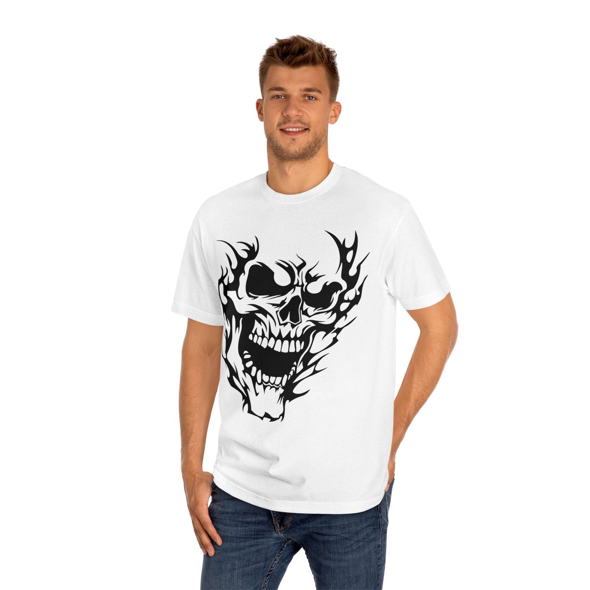 Flaming Skull Unisex Classic Tee