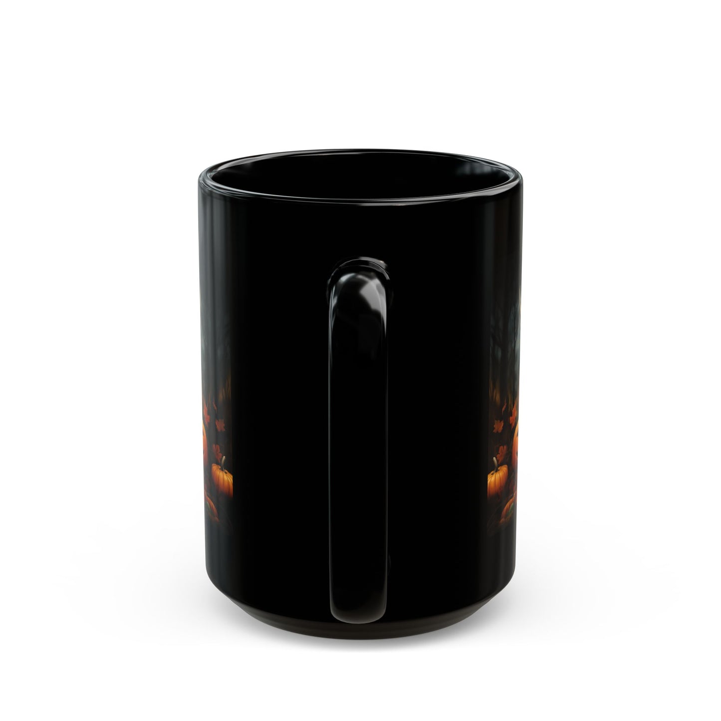 Mug - Eerie Coffee Halloween Pumpkin Patch Bull Mug