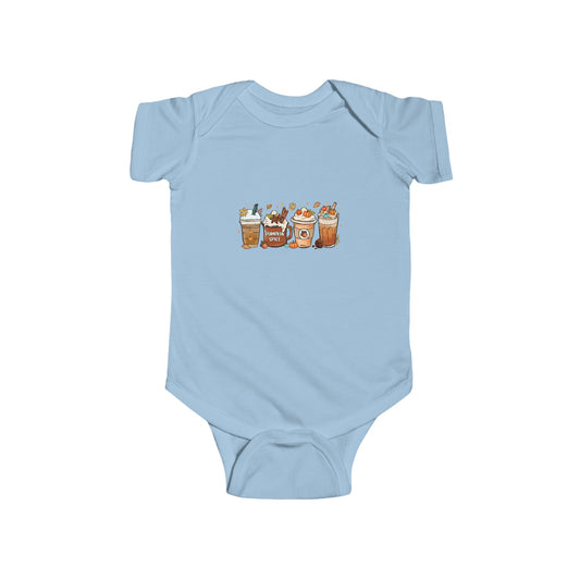 Infant Onesie - Eerie Coffee Pumpkin Spice and Latte