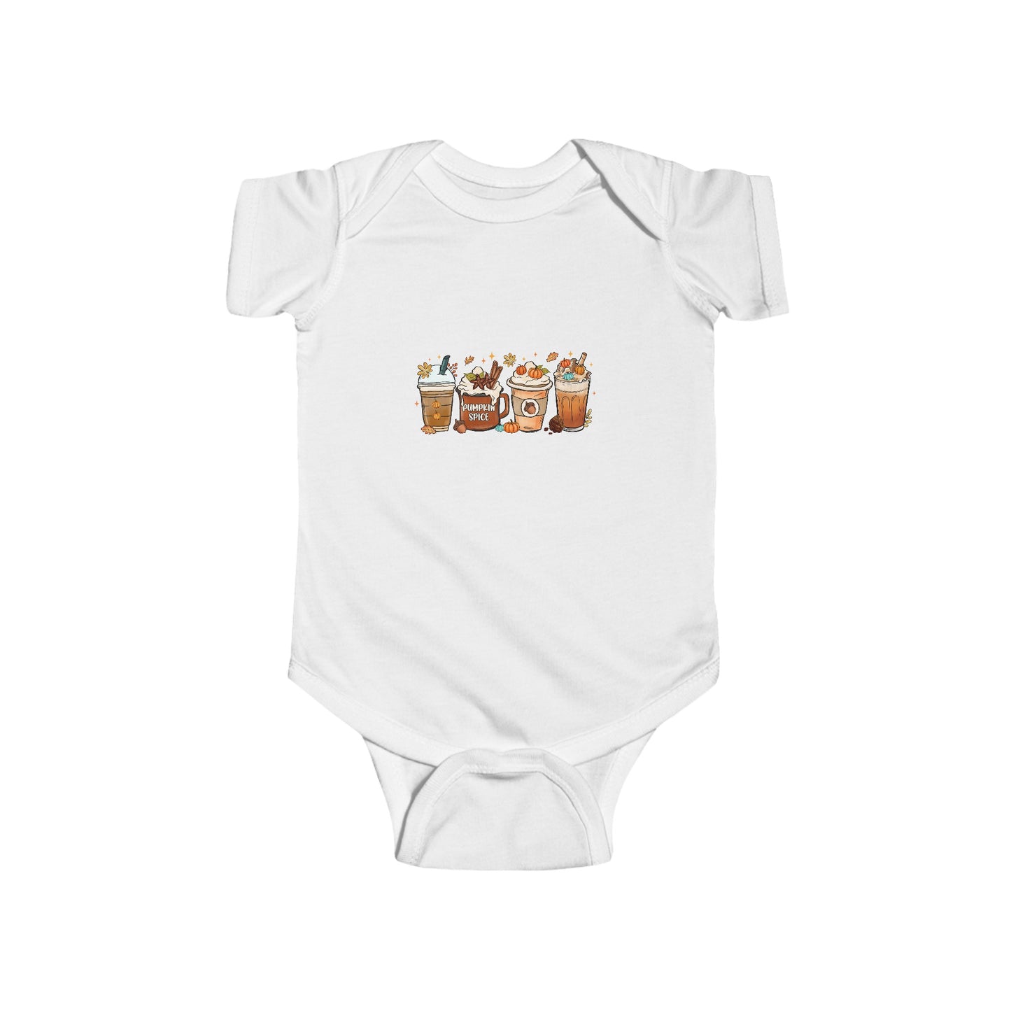 Infant Onesie - Eerie Coffee Pumpkin Spice and Latte