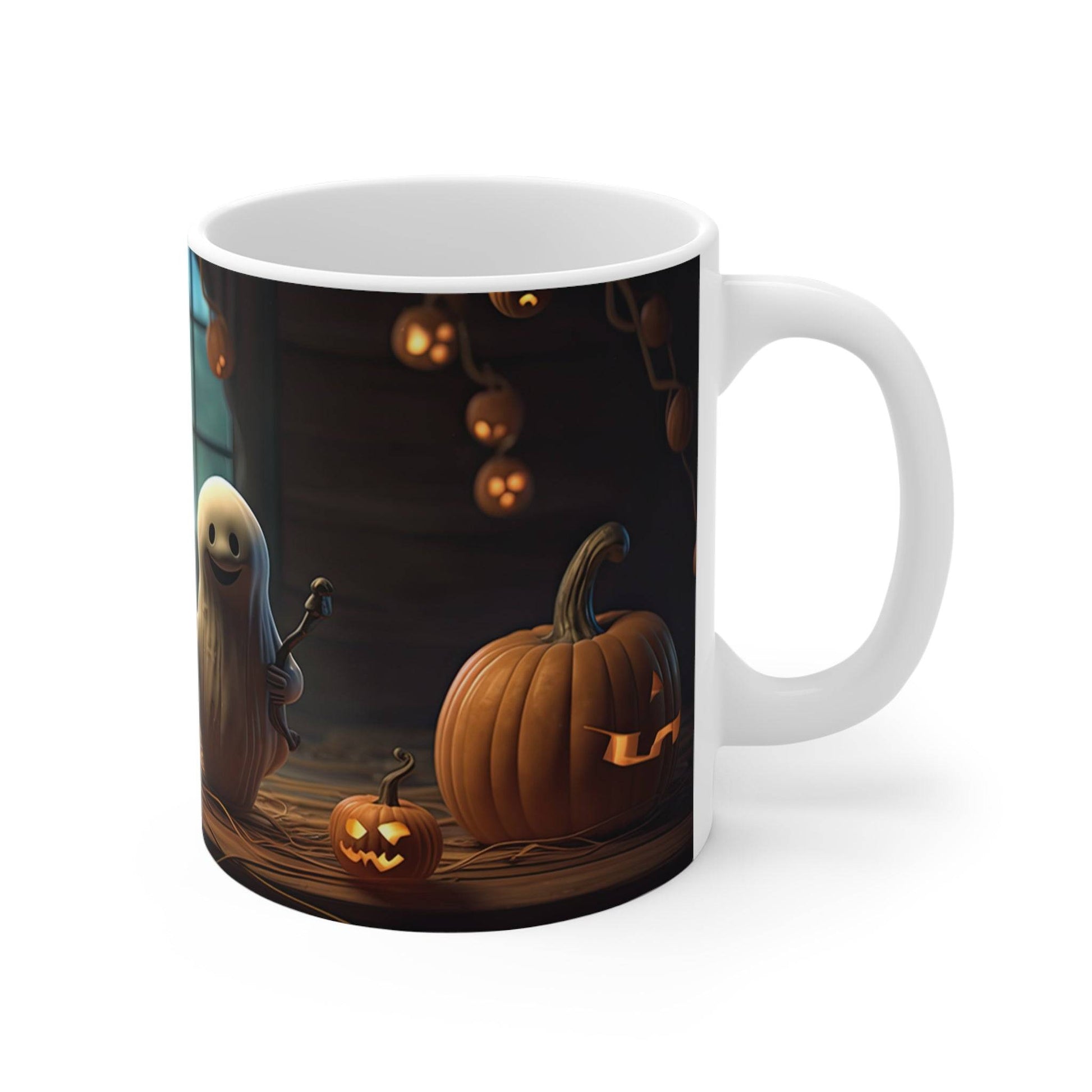 Halloween Spooky Ghost Mug