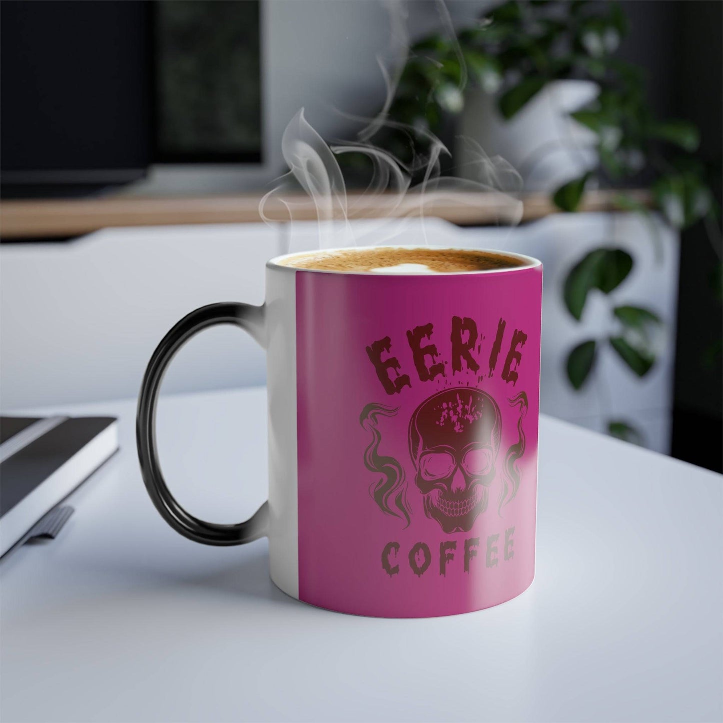 Pink Color Morphing Mug, 11oz - Eerie Coffee Company