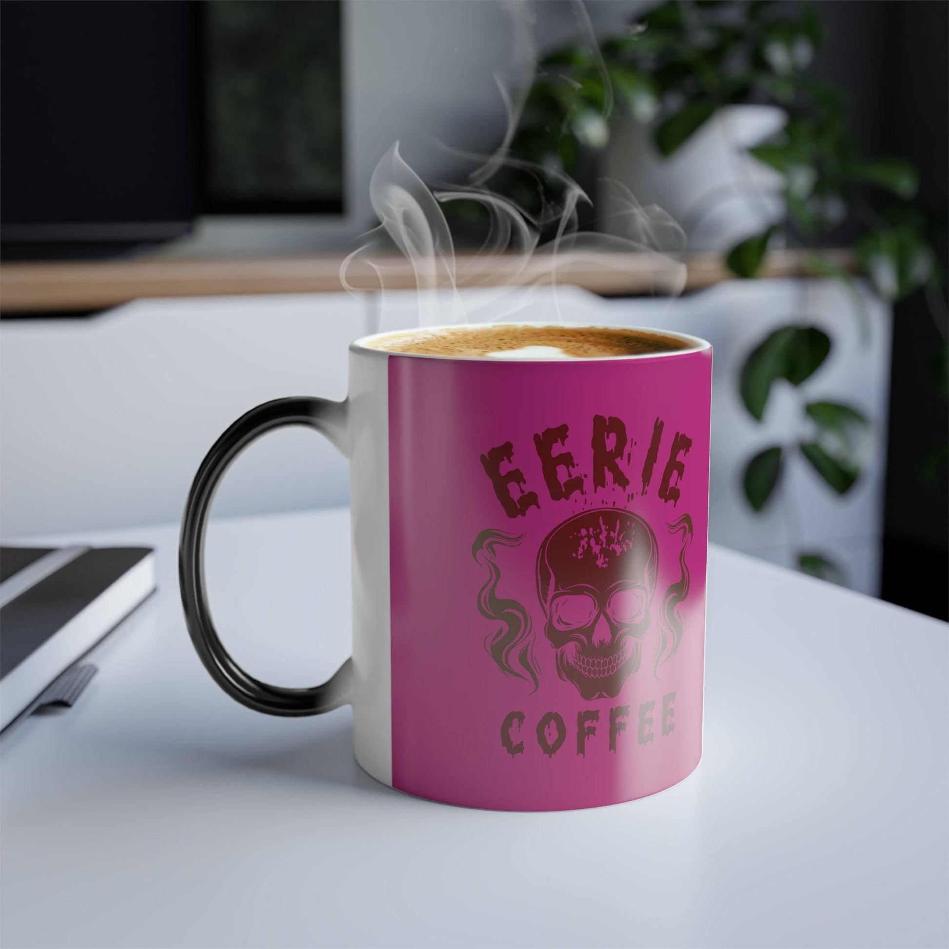 Pink Color Morphing Mug, 11oz - Eerie Coffee Company