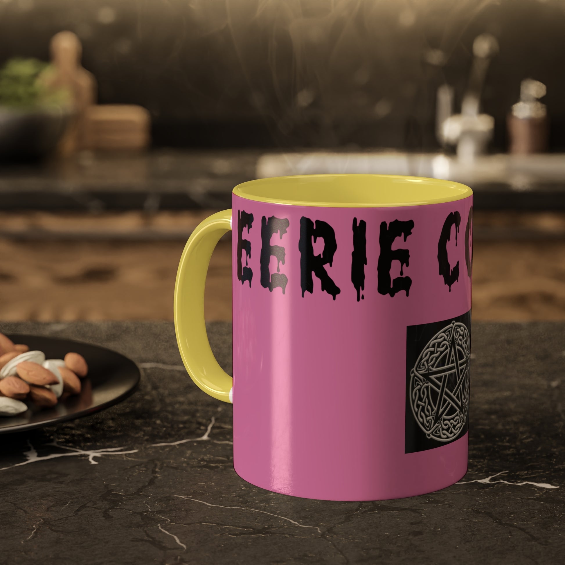 Pink Dual Color Mugs, 11oz - Eerie Coffee Company