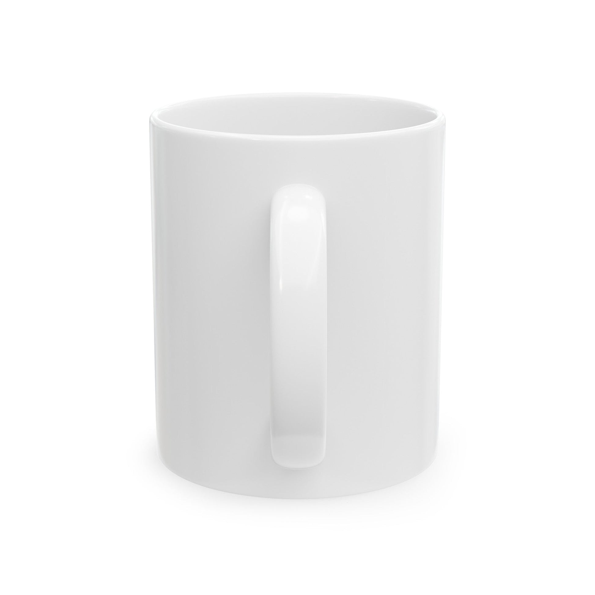 Do Not Disturb White Ceramic Mug, (11oz, 15oz) - Eerie Coffee Company