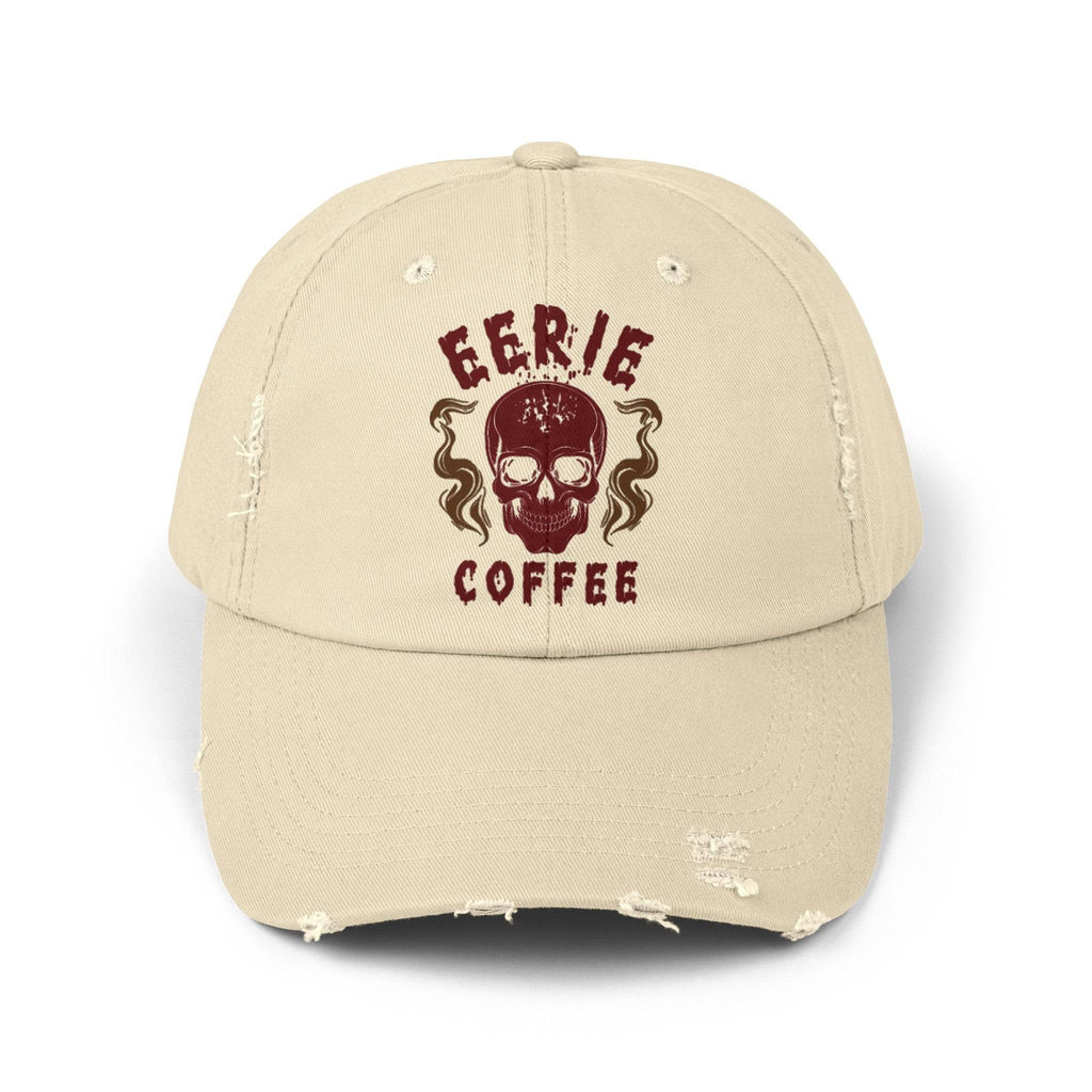 ECC branded Unisex Distressed Cap