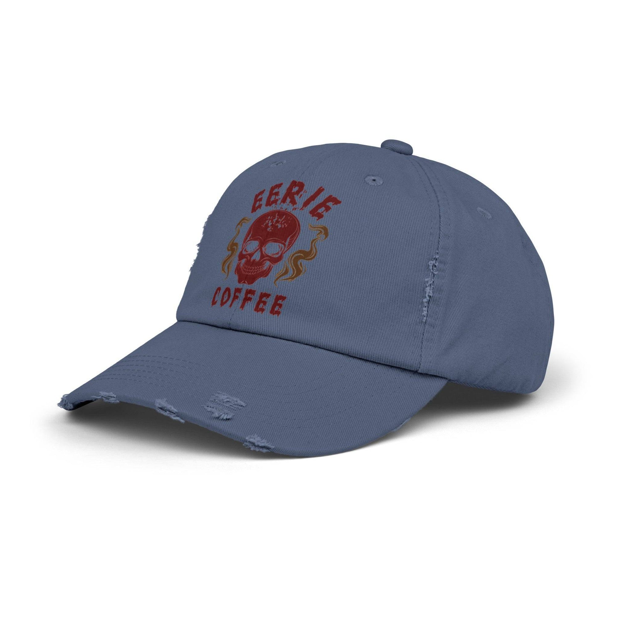 ECC branded Unisex Distressed Cap