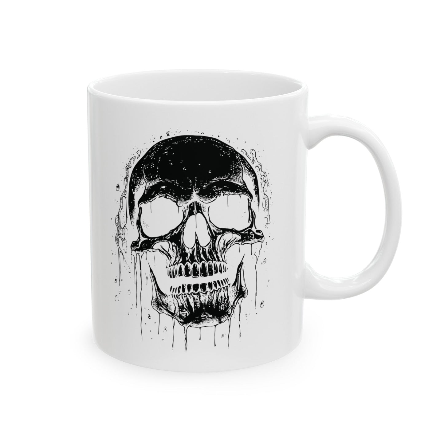 Murder is wrong Ceramic Mug, (11oz, 15oz) - Eerie Coffee Company