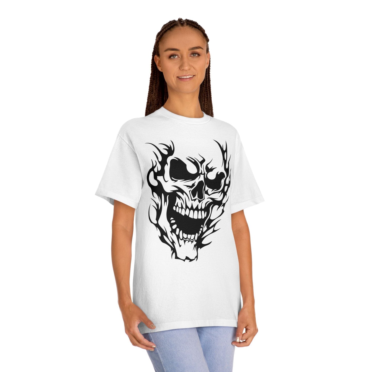 Flaming Skull Unisex Classic Tee