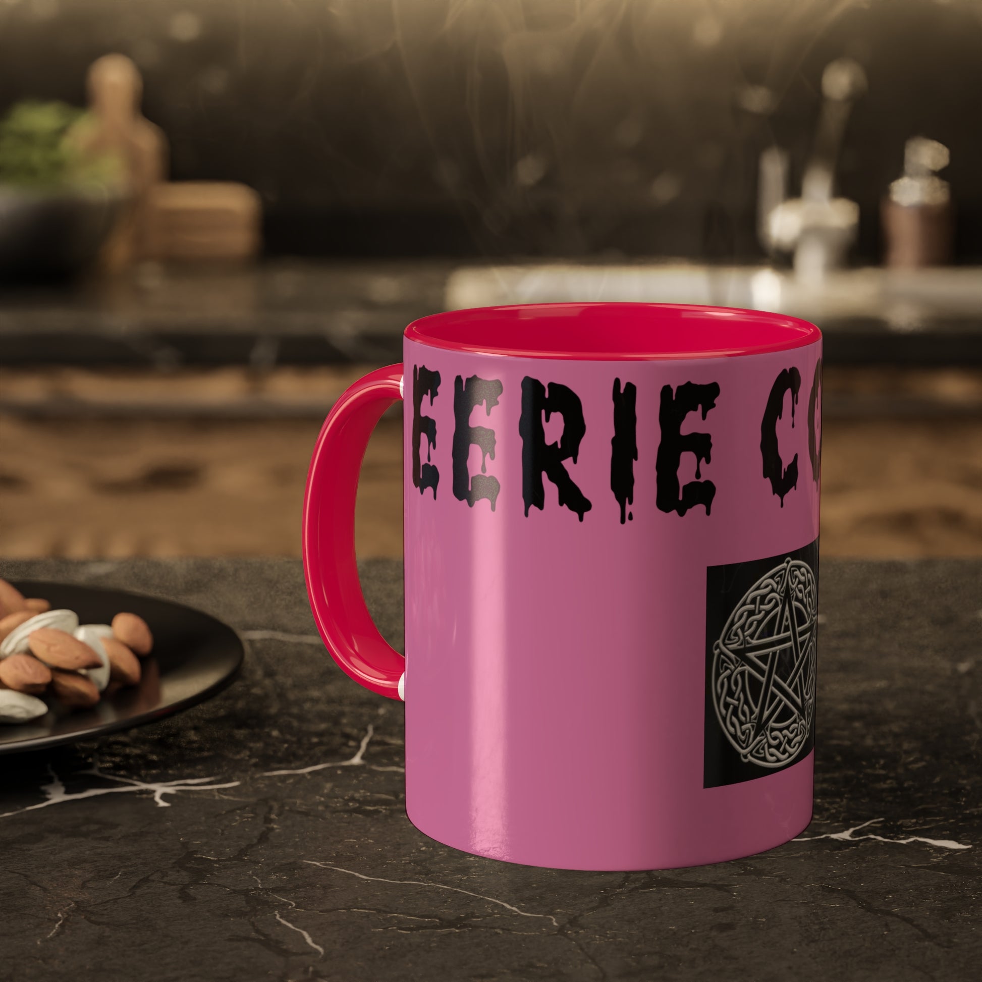 Pink Dual Color Mugs, 11oz - Eerie Coffee Company