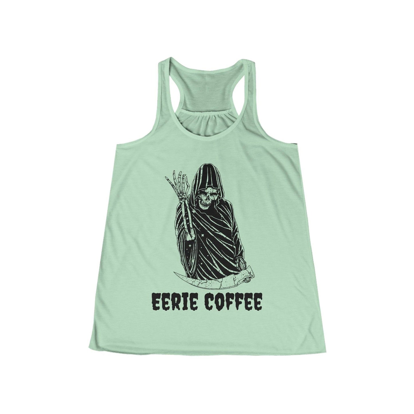 Eerie Coffee Company Women's Flowy Racerback Tank