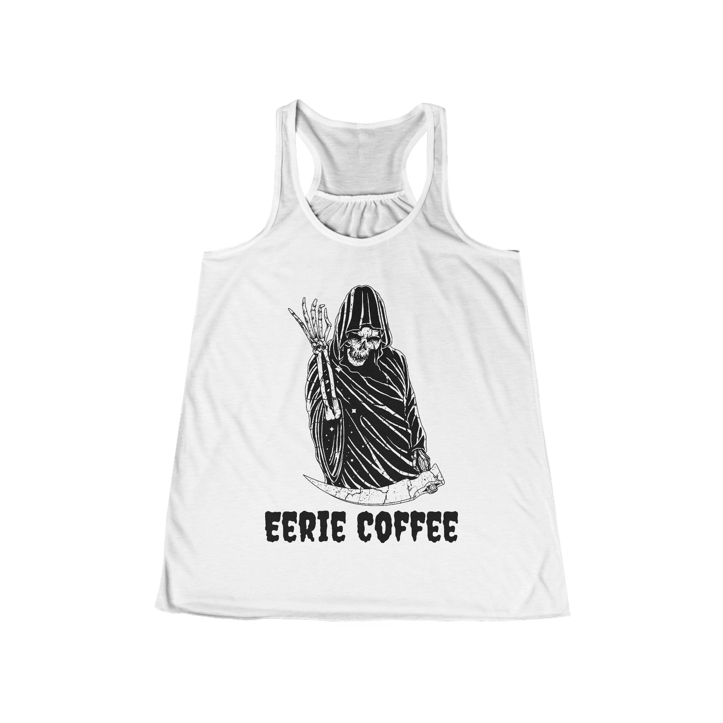 Eerie Coffee Company Women's Flowy Racerback Tank