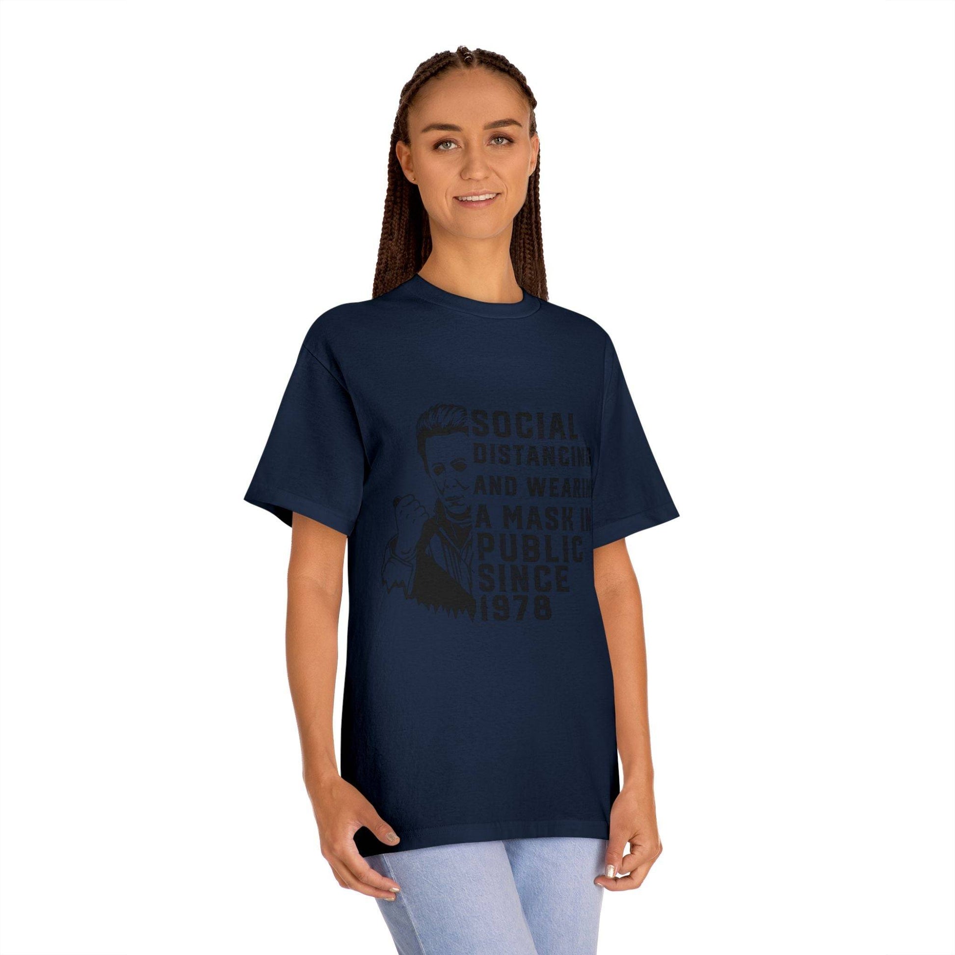 Michael Myers Social Distance Classic Tee