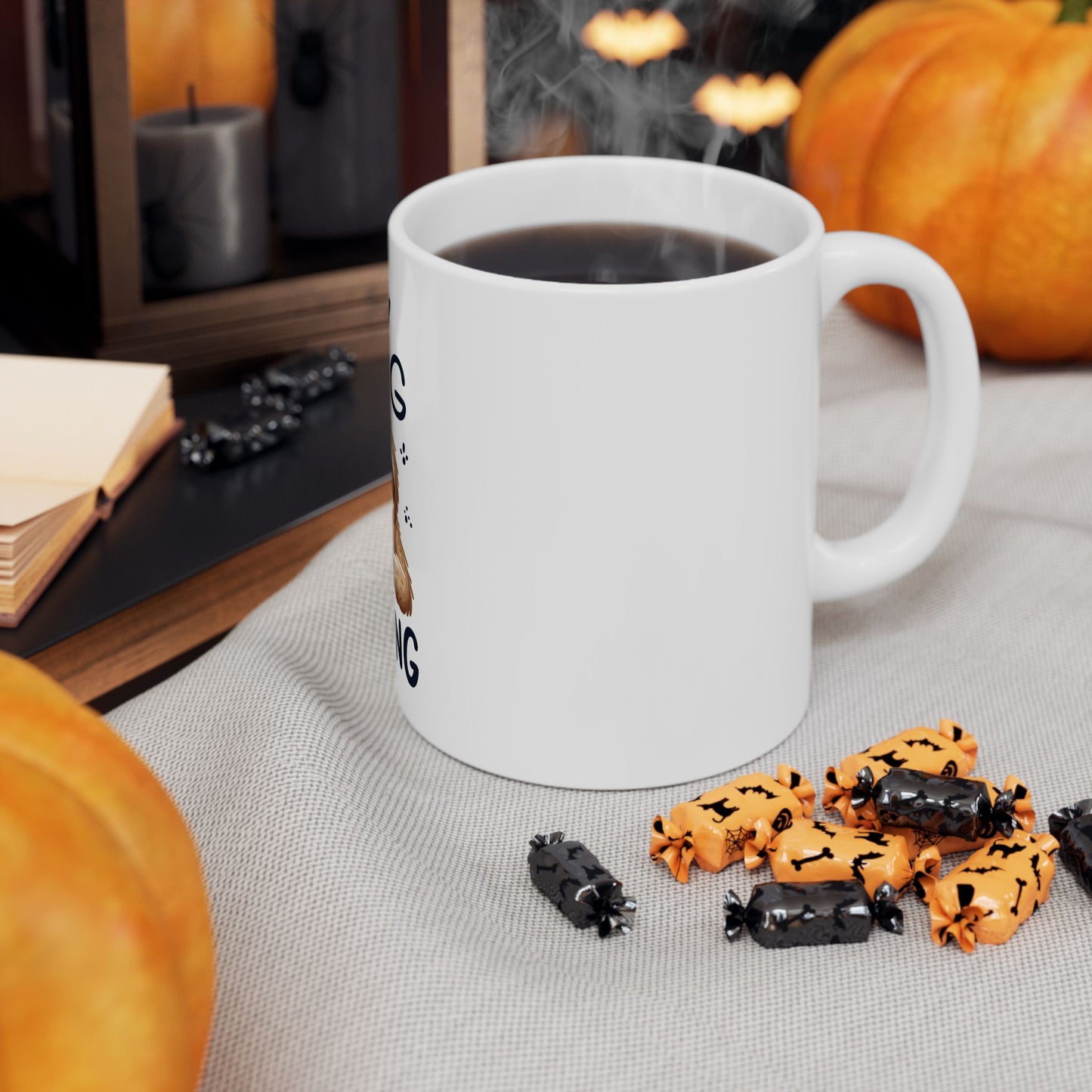 Ceramic Mug - Eerie Coffee Sloth Busy Doing Nothing