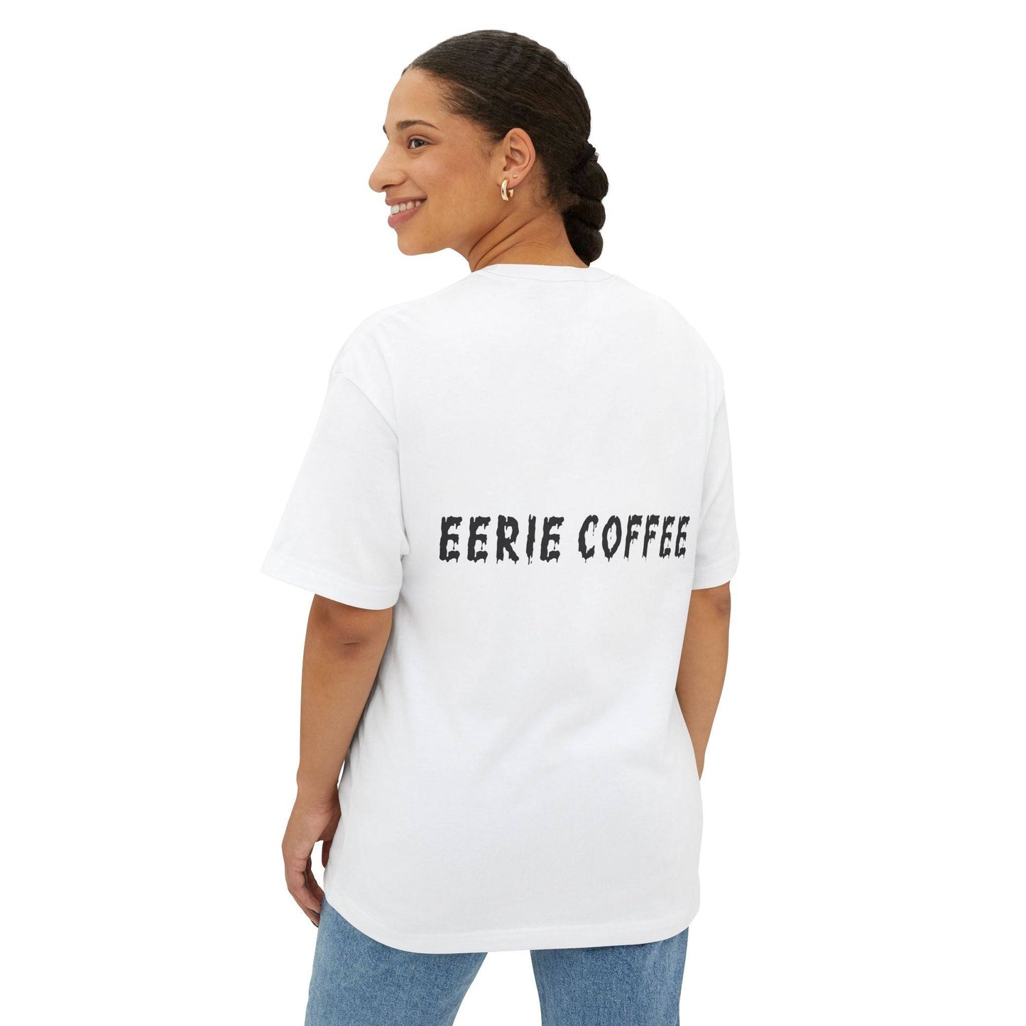 Women's Hallow Coffee Boxy Tee