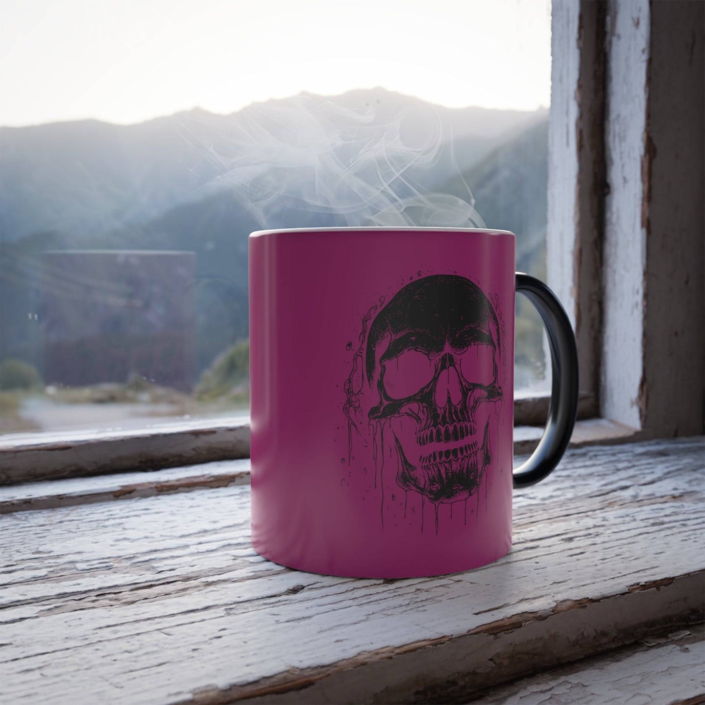 Pink Color Morphing Mug, 11oz - Eerie Coffee Company