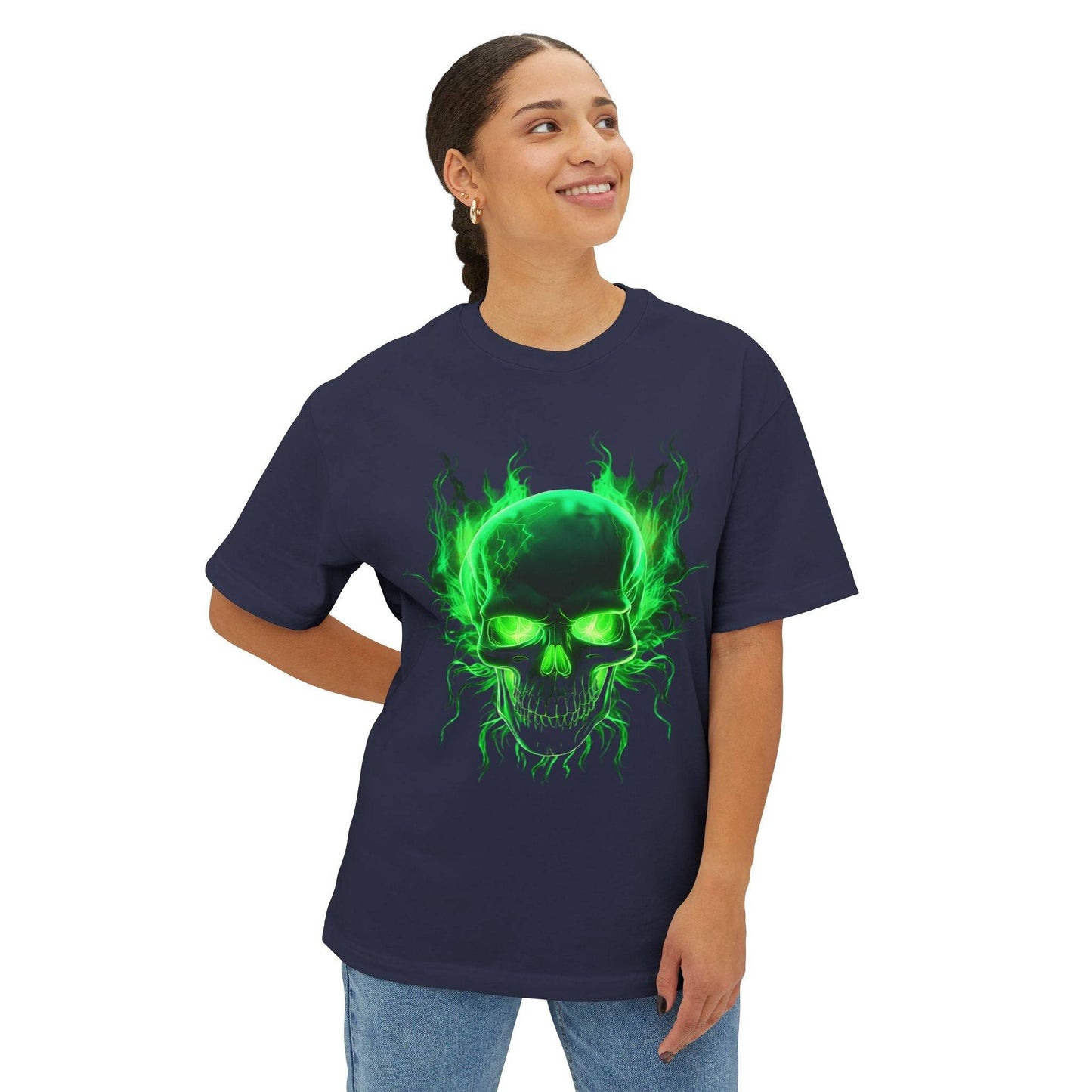 Radiant Skull Boxy Tee