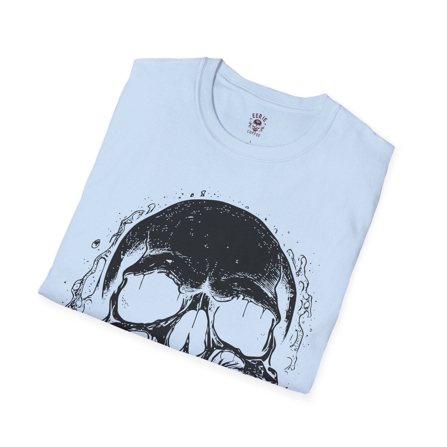 Eerie Coffee Skull T-shirt