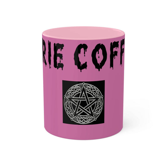 Pink Dual Color Mugs, 11oz - Eerie Coffee Company