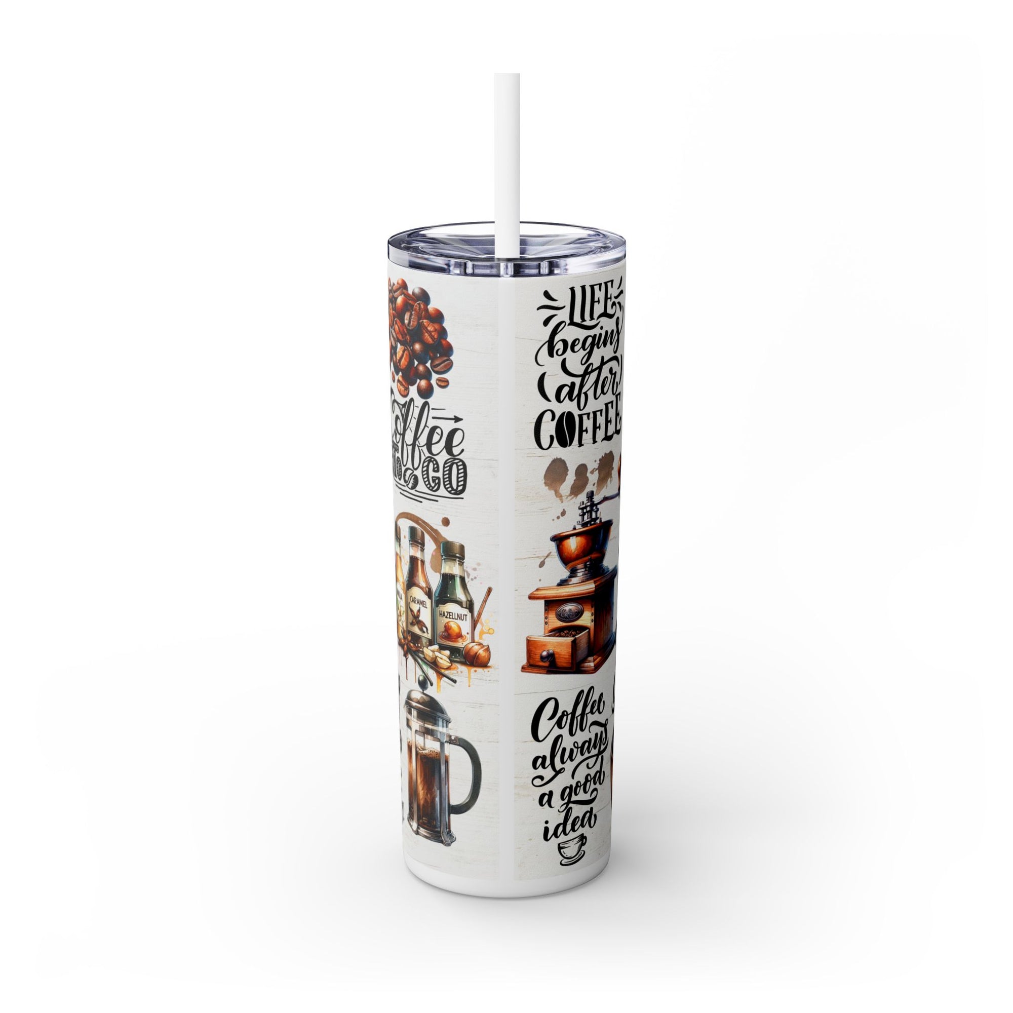 Tumbler Mug - Coffee Time Tumbler, 20oz.