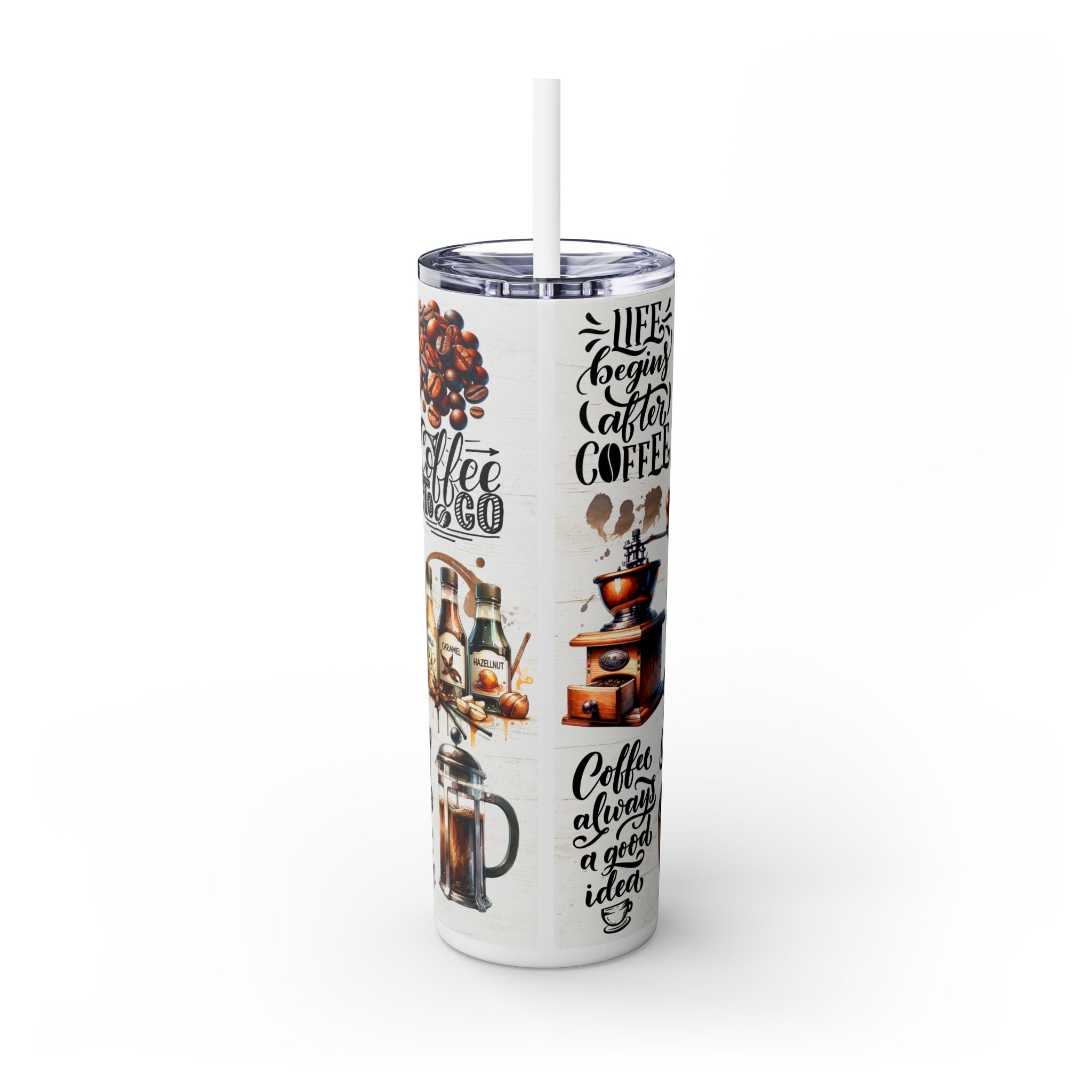 Tumbler Mug - Coffee Time Tumbler, 20oz.