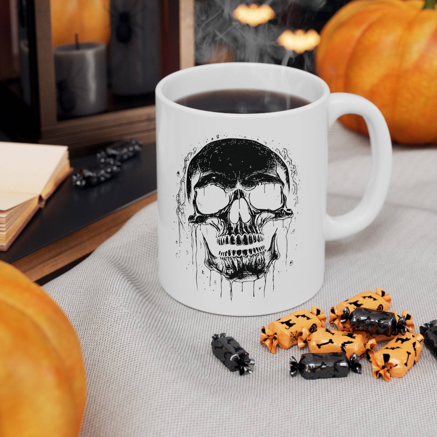 Murder is wrong Ceramic Mug, (11oz, 15oz) - Eerie Coffee Company