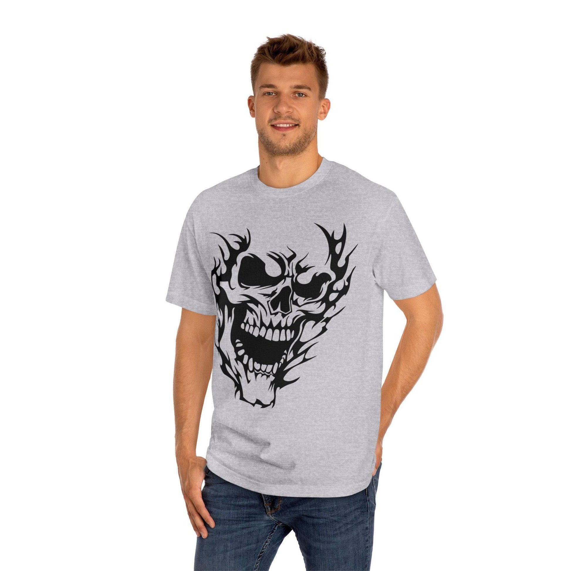 Flaming Skull Unisex Classic Tee