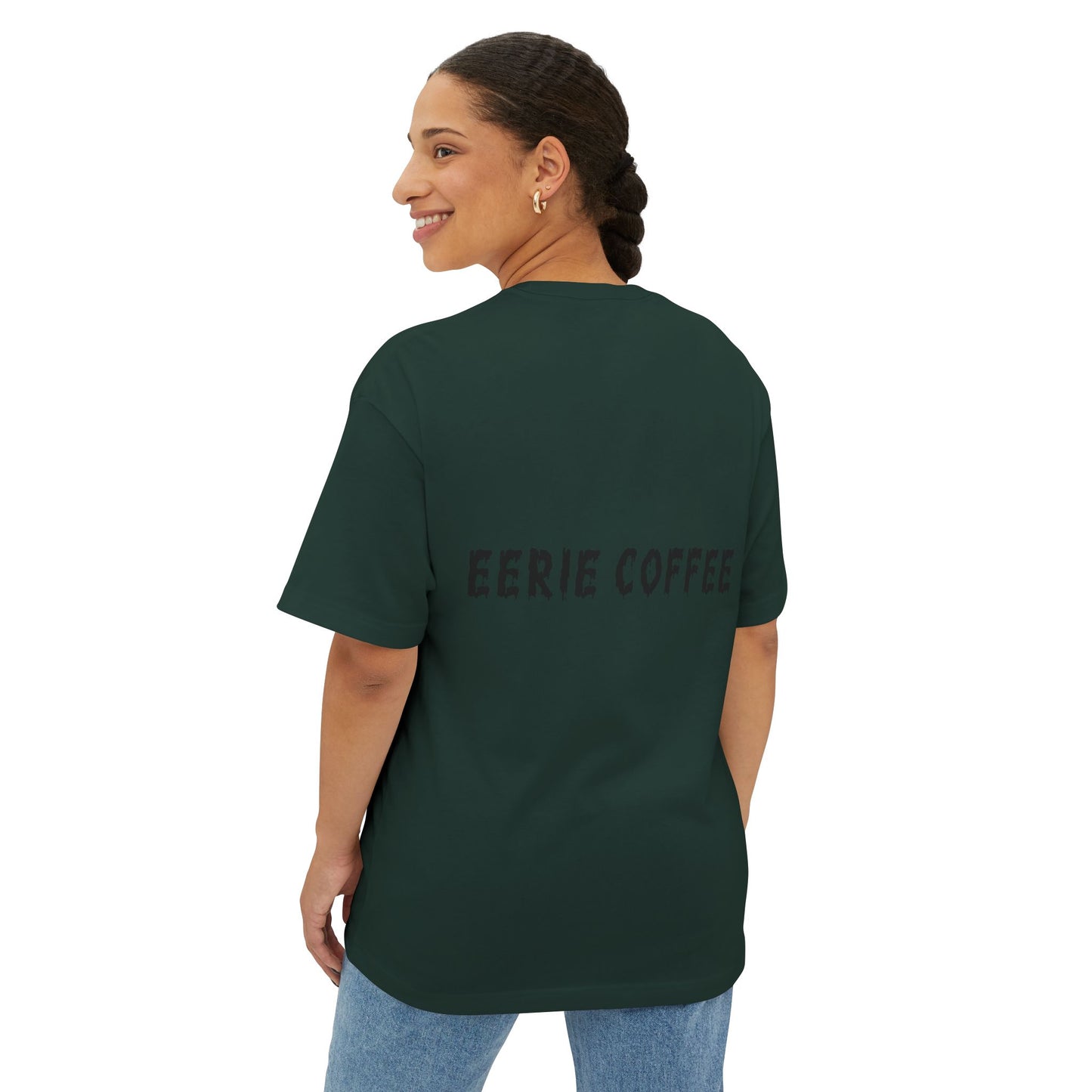 Women's Hallow Coffee Boxy Tee