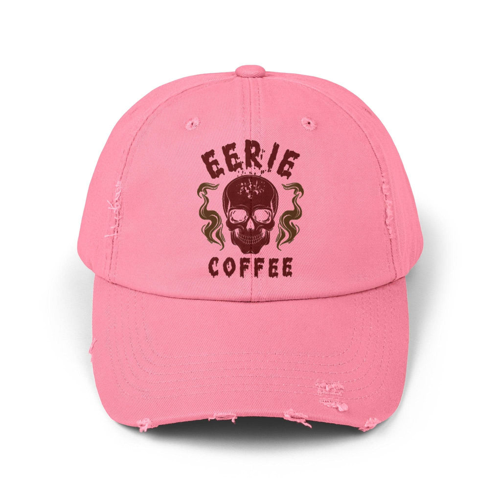 ECC branded Unisex Distressed Cap