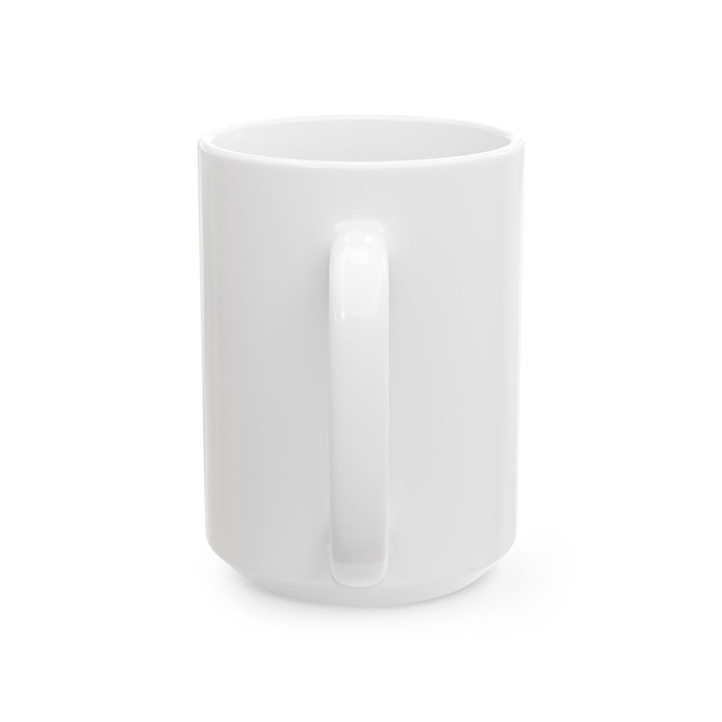 Do Not Disturb White Ceramic Mug, (11oz, 15oz) - Eerie Coffee Company