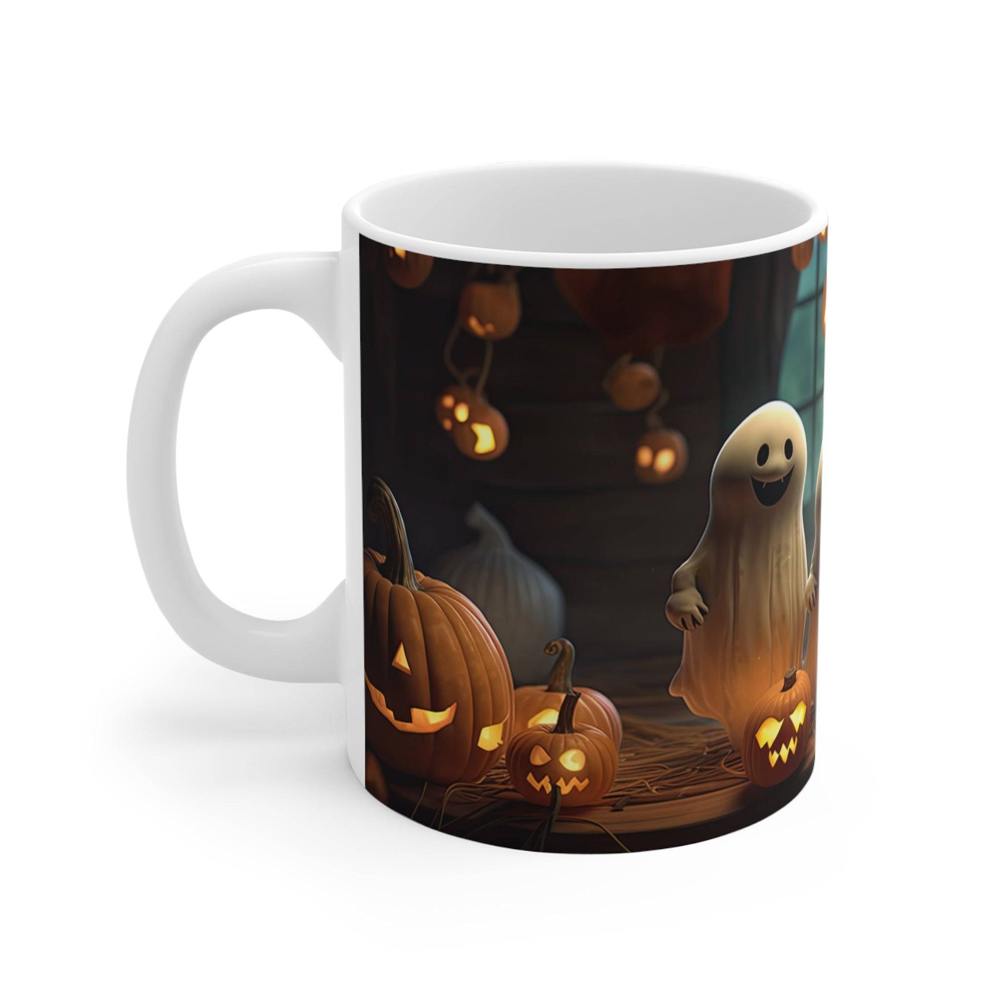 Halloween Spooky Ghost Mug