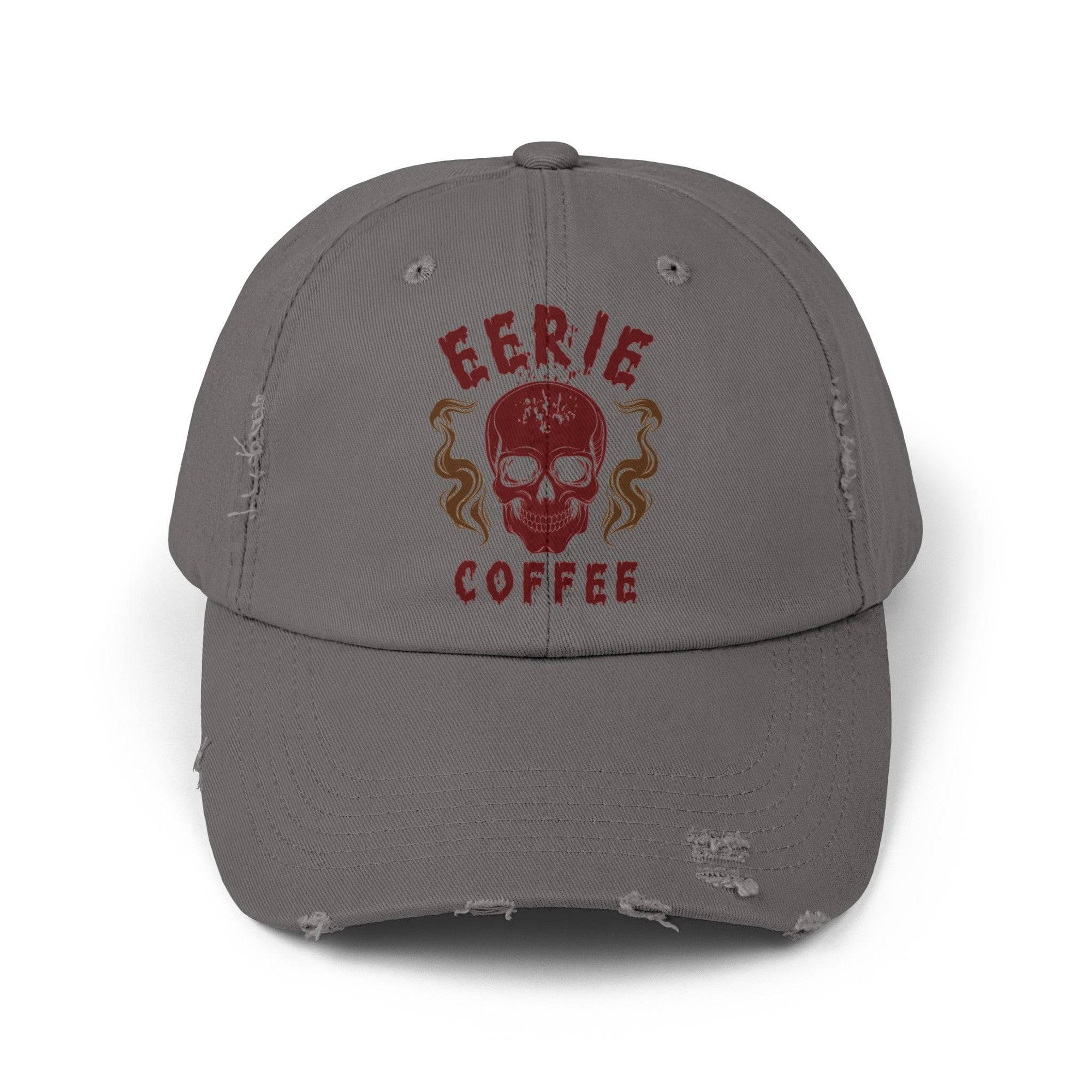ECC branded Unisex Distressed Cap