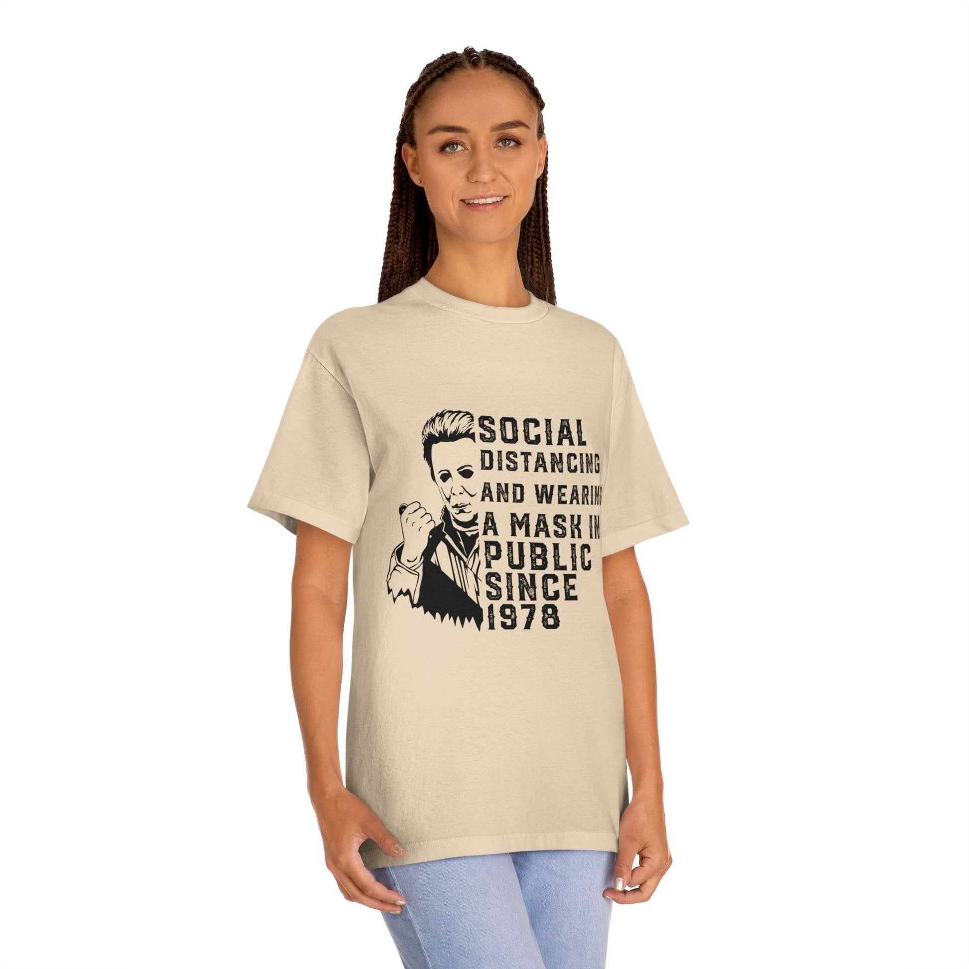 Michael Myers Social Distance Classic Tee