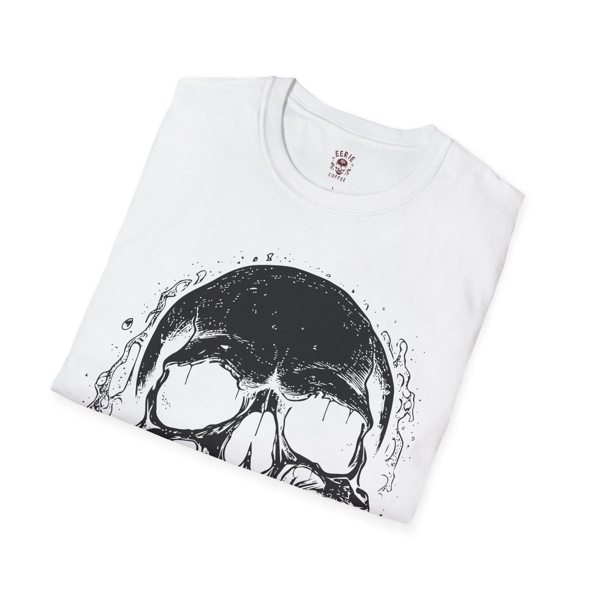 Eerie Coffee Skull T-shirt