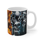 Hellfire Skull Mug