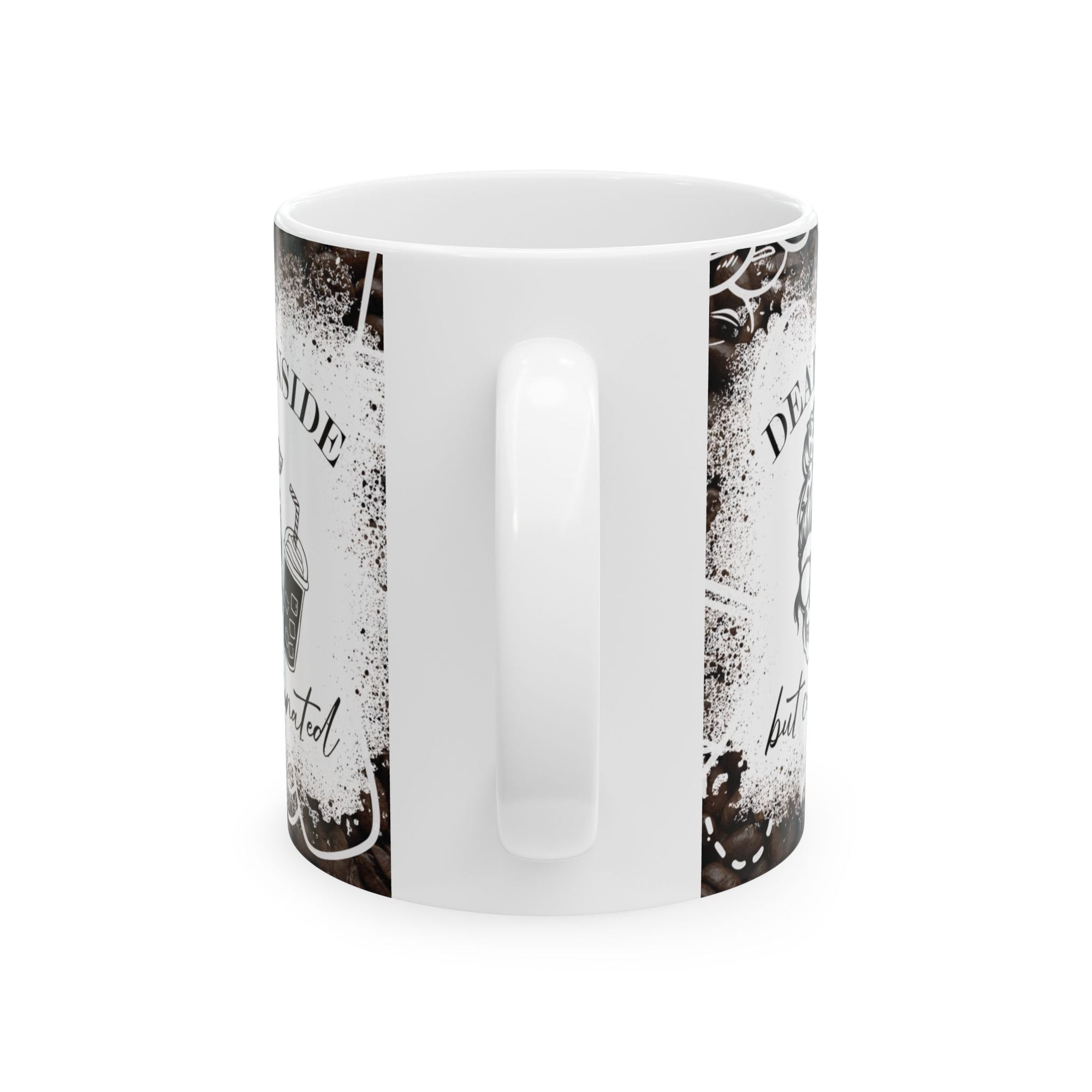 Dead Inside but Caffeinated Coffee Mug