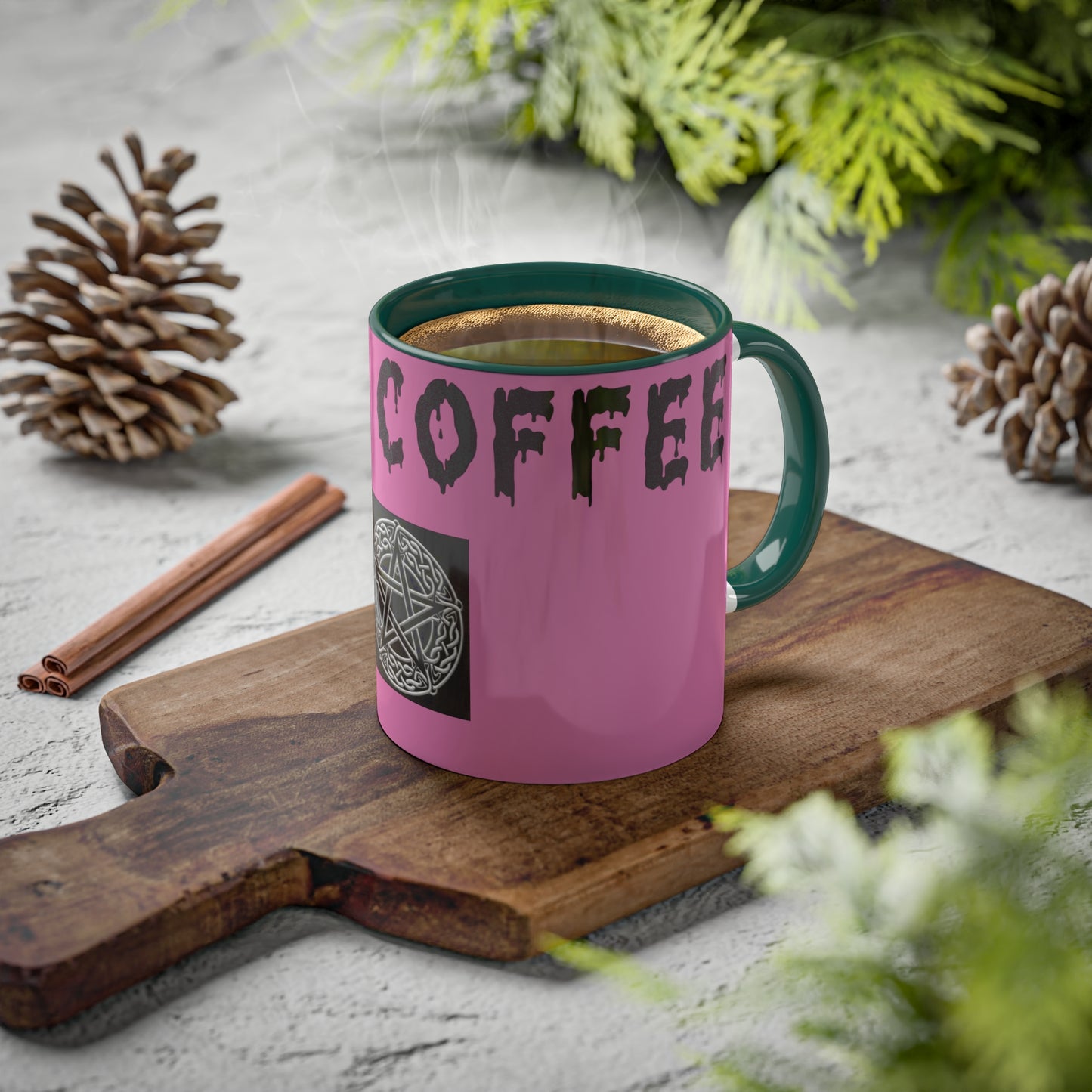 Pink Dual Color Mugs, 11oz - Eerie Coffee Company