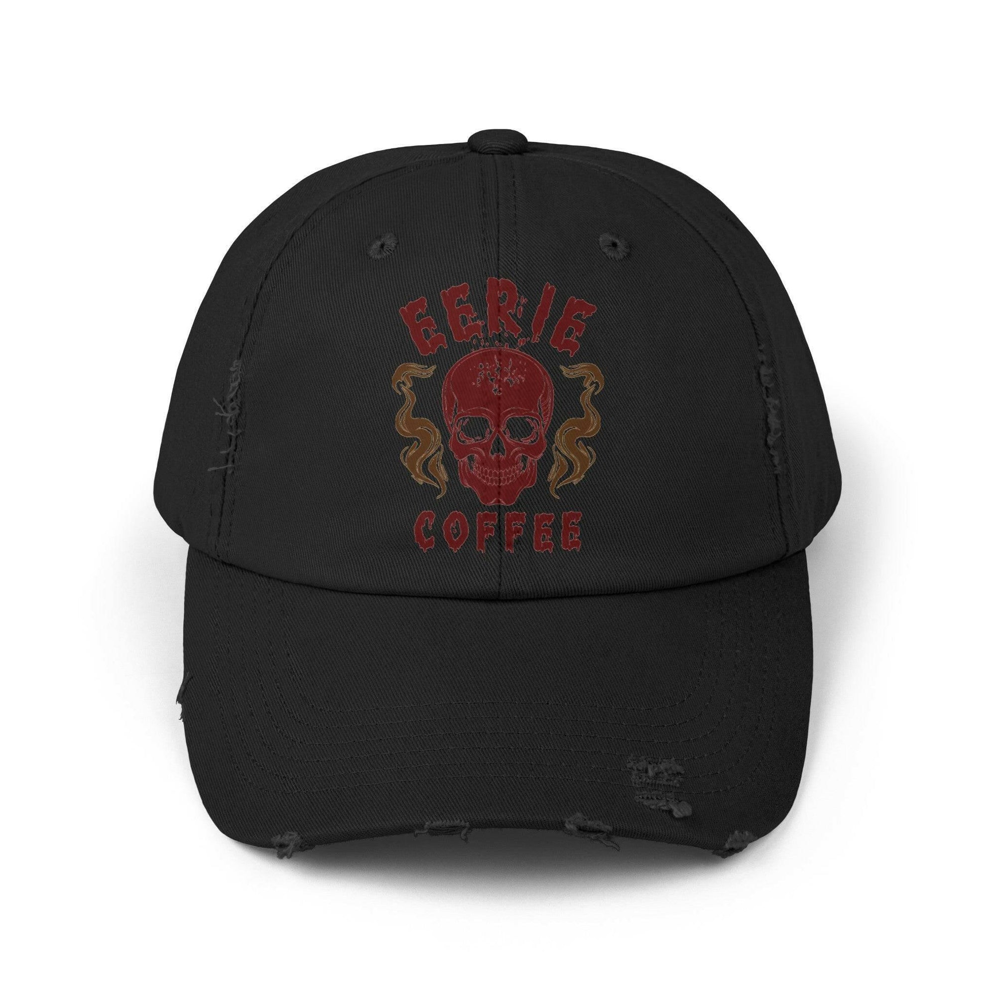 ECC branded Unisex Distressed Cap