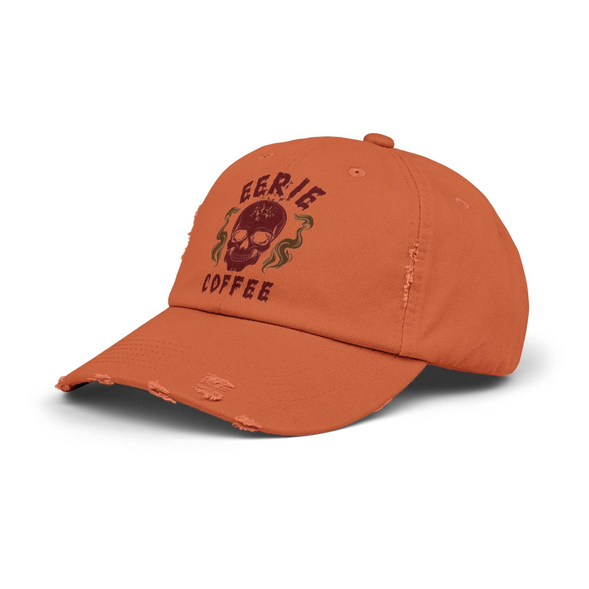 ECC branded Unisex Distressed Cap