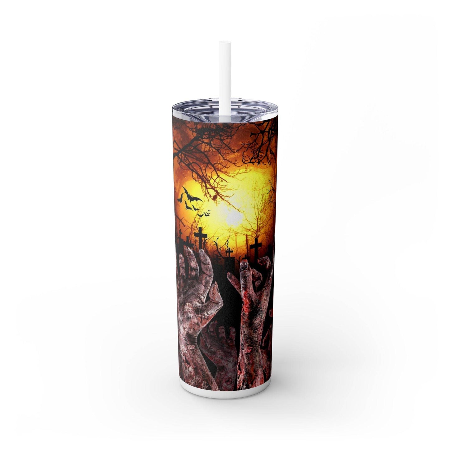 Skinny Tumbler with Straw